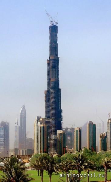 Башня Burj Tower, Дубай, ОАЭ.