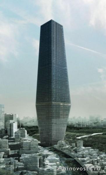 Проект OMA, Башня Torre Bicentenario, Мексика.