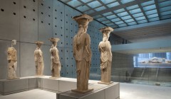 Музей "Новый Акрополь" (The New Acropolis), проект Бернарда Тшуми (Bernard Tschumi), Афины, Греция.