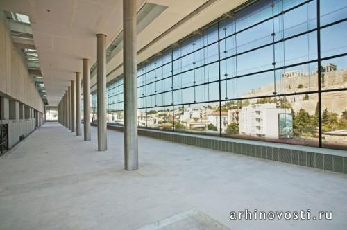 Музей "Новый Акрополь" (The New Acropolis), проект Бернарда Тшуми (Bernard Tschumi), Афины, Греция.