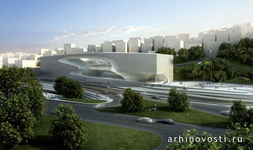 Заха Хадид (Zaha Hadid) сотворит Театр. Амман, Иордания.