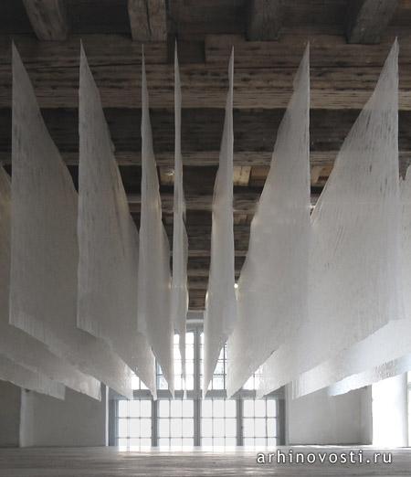 Спейс Опера Форм (SpaceOperaForm), инсталляция "Белый выход" (WhiteOut), Халлайн, Австрия. Спейс Опера Форм (SpaceOperaForm), инсталляция "Белый выход" (WhiteOut), Халлайн, Австрия.