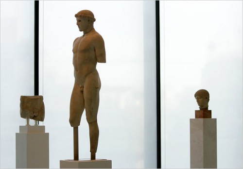 Музей "Новый Акрополь" (The New Acropolis), проект Бернарда Тшуми (Bernard Tschumi), Афины, Греция.