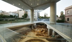 Музей "Новый Акрополь" (The New Acropolis), проект Бернарда Тшуми (Bernard Tschumi), Афины, Греция.