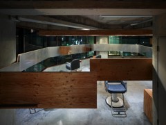 Дизайн интерьера салона красоты, проект Саппоуз Дизайн Оффис (Suppose Design Office), Хирошима, Япония.
