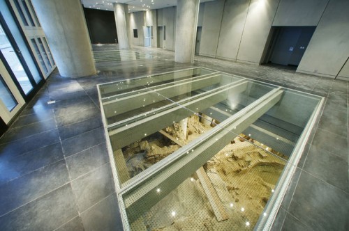 Музей "Новый Акрополь" (The New Acropolis), проект Бернарда Тшуми (Bernard Tschumi), Афины, Греция.