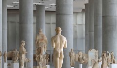 Музей "Новый Акрополь" (The New Acropolis), проект Бернарда Тшуми (Bernard Tschumi), Афины, Греция.