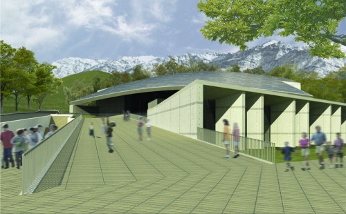 Новое лицо международной школы Нидо де Агилас (School Nido de Aguilas). Сантьяго, Чили.