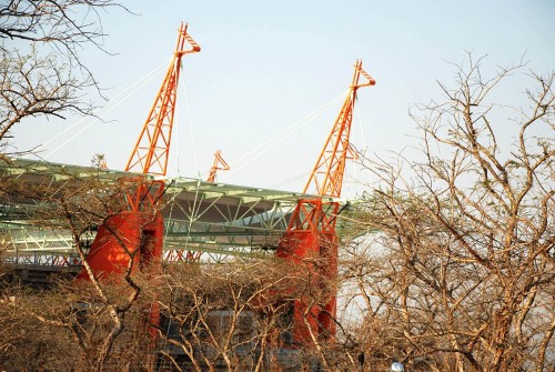 Стадион от Р&Л Арчитектс (R&L Architects). Мбомбела, Кейптаун, Южная Африка.