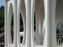 Комплекс "Термальные ванны Тамина" (Tamina Thermal Baths),проект бюро Смоленики энд Партнер Аркитектур (Smolenicky & Partner Architektur), Бад-Рагац, Швейцария.
