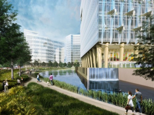 Здание американского посольства в Лондоне от Киран Тимберлейк (Kieran Timberlake).