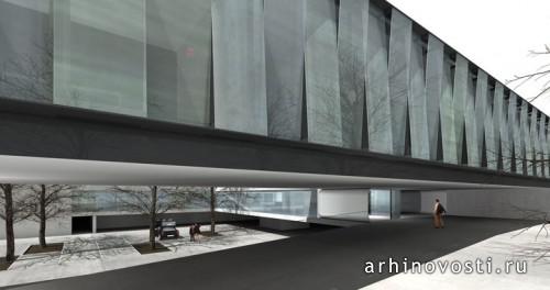 Здание для астрономической лаборатории, Гарчинг (городок рядом с Мюнхеном), Германия, архитекторы Инес Лобо Аркитектос (Inês Lobo Arquitectos) и Риско (Risco). Здание для астрономической лаборатории, Гарчинг (городок рядом с Мюнхеном), Германия, архитекторы Инес Лобо Аркитектос (Inês Lobo Arquitectos) и Риско (Risco).