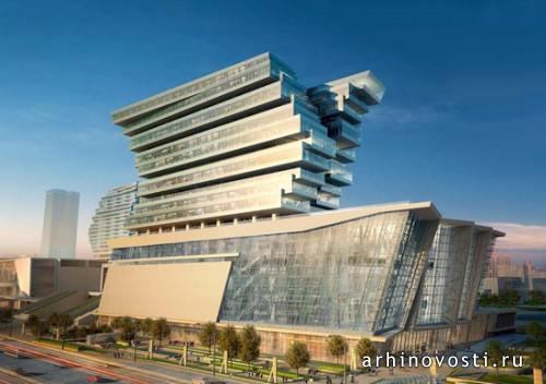 Аэдас (Aedas) вдохновил Пегас. Гуаньчжоу, Китай.