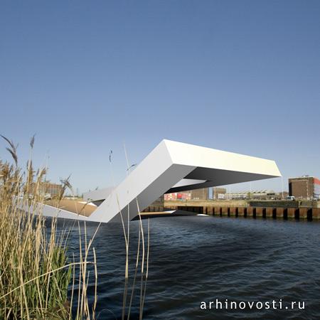 "Городской пляж" (Urban Beach), проект бюро О + А (O+A), Амстердам, Нидерланды.