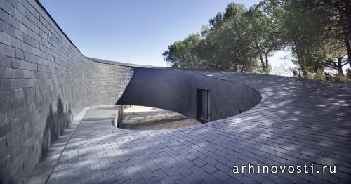 Цилиндрический дом 360 (Cylindrical 360 House), проект бюро Субаркитектура (Subarquitectura), Мадрид, Испания.