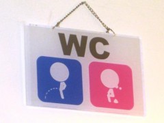 Туалетные таблички со всего света.