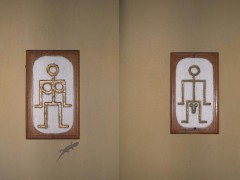 Туалетные таблички со всего света.