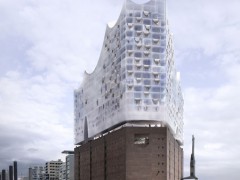 Проект бюро Херцог энд де Мерун (Herzog & de Meuron), "Филармония на Эльбе" (Elbphilharmonie), Гамбург, Германия.