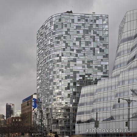 Жилой дом, проект ателье Жана Нувеля (Jean Nouvel), Нью-Йорк, Америка. Жилой дом, проект ателье Жана Нувеля (Jean Nouvel), Нью-Йорк, Америка.