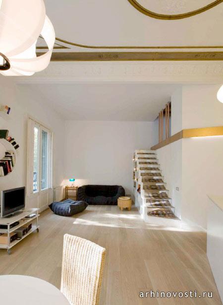 Интерьер квартиры, проект бюро Миэль Аркитектос (Miel Arquitectos), Барселона, Испания. Интерьер квартиры, проект бюро Миэль Аркитектос (Miel Arquitectos), Барселона, Испания.