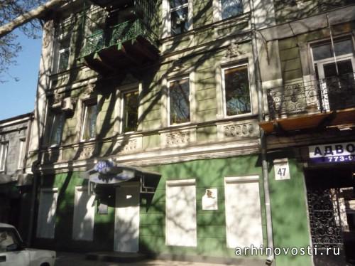 Дом, в котором работал управдомом Остап Бендер