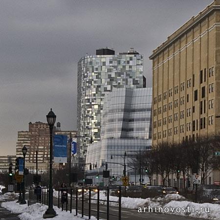 Жилой дом, проект ателье Жана Нувеля (Jean Nouvel), Нью-Йорк, Америка. Жилой дом, проект ателье Жана Нувеля (Jean Nouvel), Нью-Йорк, Америка.