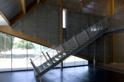 Спортивный комплекс, проект Лоренс и Лусто (Laurens & Loustau Architects), Тулуза, Франция.