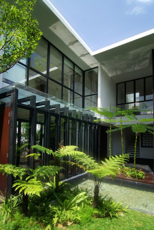 Жилой дом, проект Аамер Аркитектс (Aamer Architects), Сингапур.