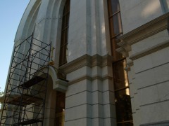 Часовня Петра и Феврония, проект ООО «Студия архитектуры», главный архитектор Копылов Олег Вадимович, заказчик и застройщик проекта ООО "Мегаполис", Калининград, Россия.