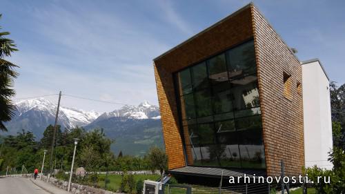 Жилой дом, проект бюро Аркитект Стефен Ангер (Architekt Stephen Unger), Мерано, Италия.