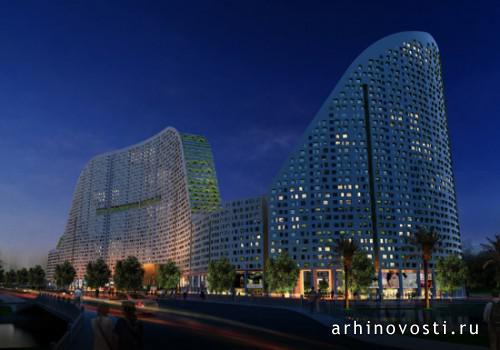 Апартаменты Everrich 2 предлагают экологический стиль жизни во Вьетнаме. Хошимин, Вьетнам.