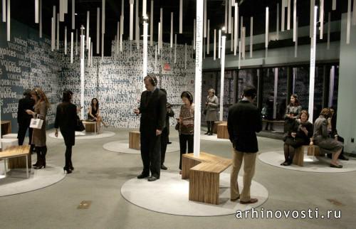 Интерактивный дизайн (Interaction Design), Лиза Страусфелд (Lisa Strausfeld), Голоса свободы (Voices of Liberty), Музей Еврейского наследия (Museum of Jewish Heritage).