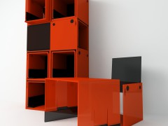 Концепция модульного стула со вставным столом Cha-Box от Моторного Александра. Концепция модульного стула со вставным столом Cha-Box от Моторного Александра.