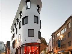 Деловой и торговый центр, проект бюро Дюрбах Блок Аркитектс (Durbach Block Architects), Сидней, Австралия.