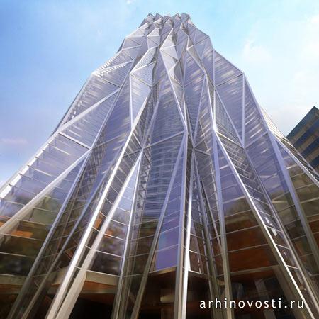 Многофункциональный комплекс, проект студии Ройкайнд Аркитектос (Rojkind Arquitectos), Мехико, Мексика.