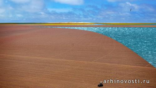 "Переработанный остров" (Recycled Island), бюро ВИМ Аркитекче (WHIM Architecture), Тихий океан, Нидерланды.