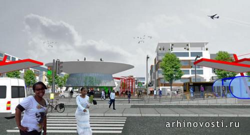 Йоханнесбург, ЮАР.  Проект: Osmond Lange Architects, Ikemeleng Architects.