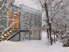Новая пристройка к жилому дому, проект Юнит Аркитектур АБ (Unit Arkitektur AB), Алингсос, Швеция.