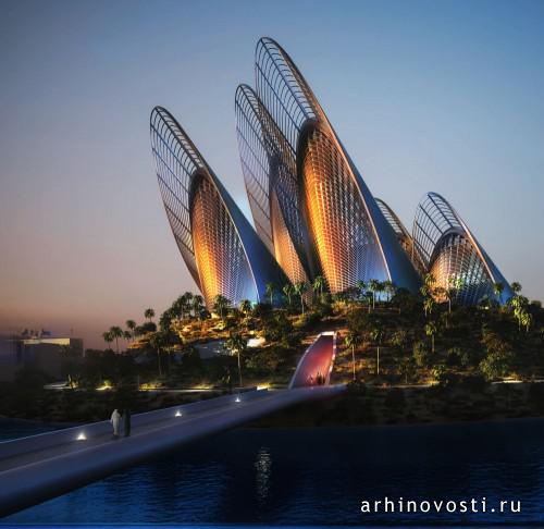 В сети появились первые фотографии Национального музея Зайед (Zayed National Museum). Абу-Даби, ОАЭ.