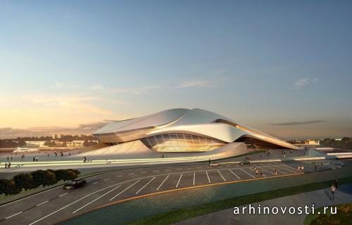 "Гранд Театра" (Grand Theatre), проект бюро Заха Хадид Аркитектс (Zaha Hadid Architects), Рабат, Марокко.