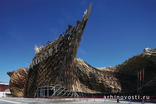 испанский павильон на Всемирной выставке в Шанхае испанский павильон на Всемирной выставке в Шанхае