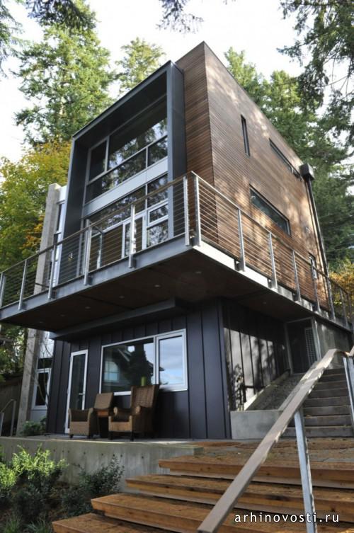 Жилой дом Dorsey Residence, проект бюро Coates Design, Вашингтон, Америка.