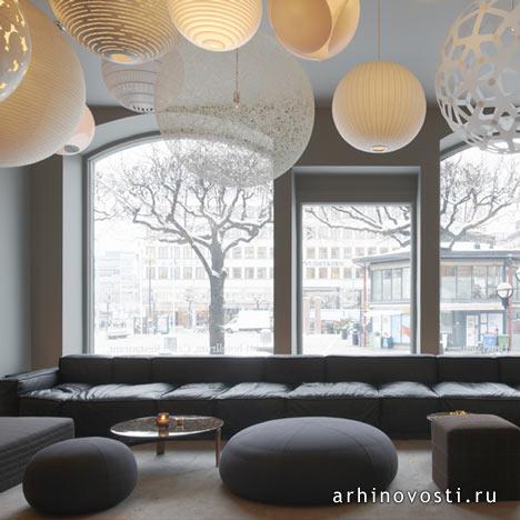 Отель Нобис (Nobis Hotel) от Клаэссон Коивисто Рун (Claesson Koivisto Rune). Стокгольм, Швеция.