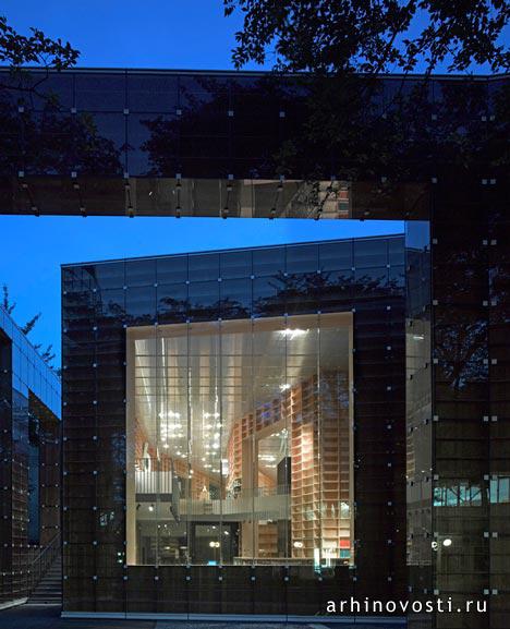 Библиотека от Соу Фудзимото (Sou Fujimoto). Токио, Япония.