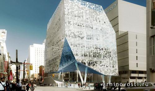 Студенческий Центр от Цайдлер Партнершип Архитектс (Zeidler Partnership Architects) и Снохетта (Snøhetta). Торонто, Канада.