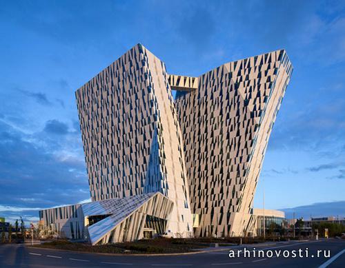 Отель Белла Скай от 3XN Architects. Копенгаген, Дания.