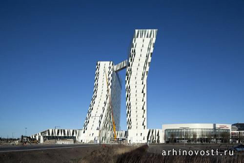 Отель Белла Скай от 3XN Architects. Копенгаген, Дания. Отель Белла Скай от 3XN Architects. Копенгаген, Дания.