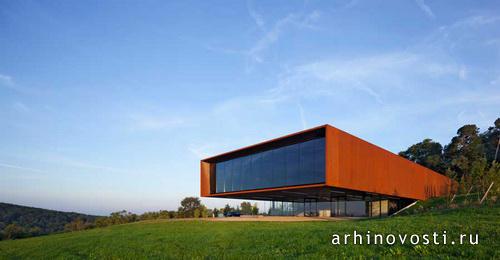 Кельтский музей от Када Витфельд Архитектур (Kada Wittfeld Architektur). Глаубург, Германия.