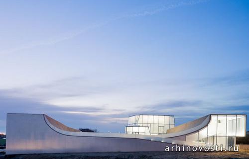 Город Океана и Волн от Steven Holl Architects и Соланжа Фабиао (Solange Fabião). Биарриц, Франция.
