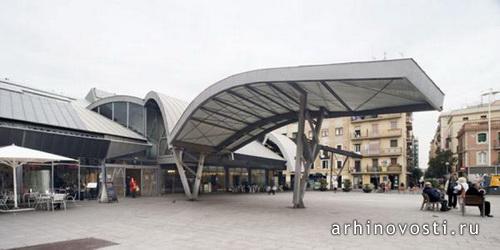 Рынок от MiAS Architects. Барселона, Испания. Рынок от MiAS Architects. Барселона, Испания.